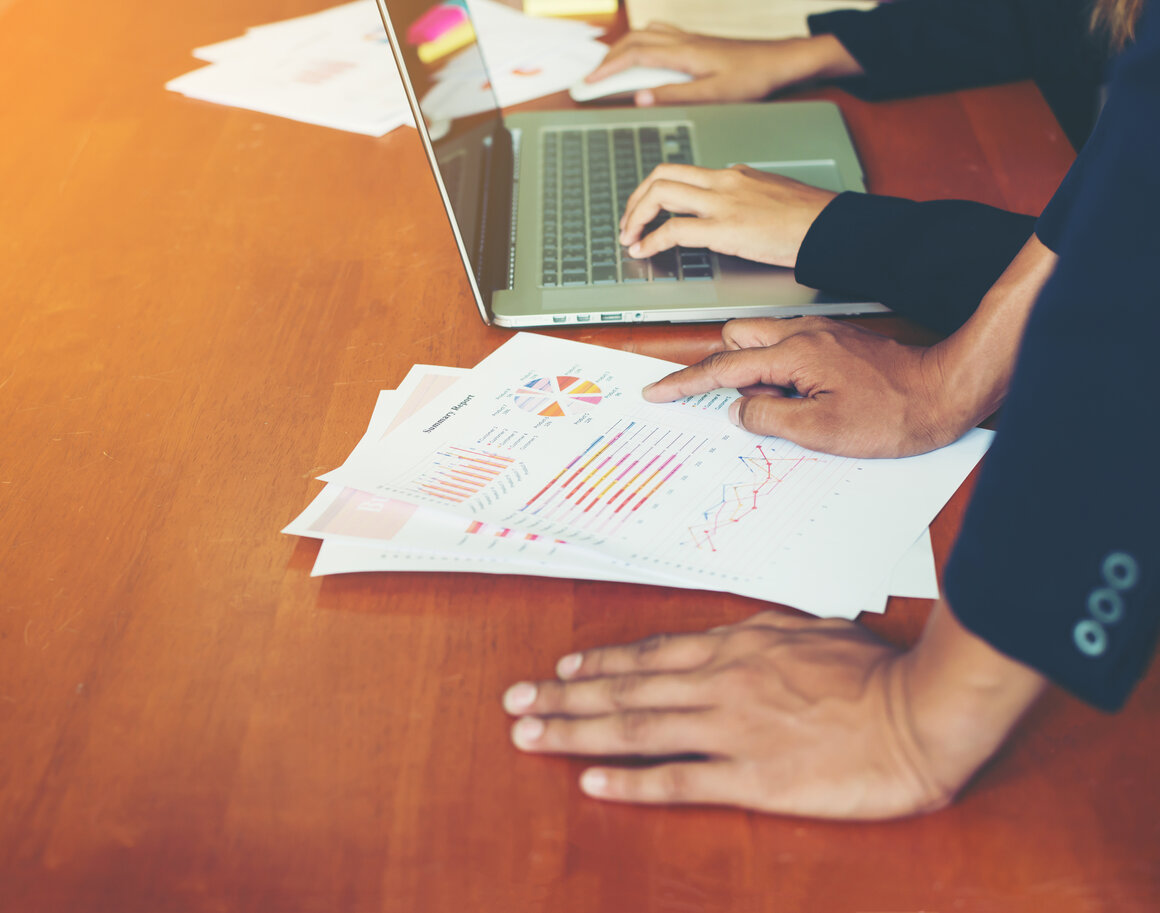 Panel con datos claros y transparencia